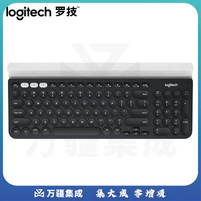 罗技K780 多设备无线蓝牙办公键盘 超薄便携
