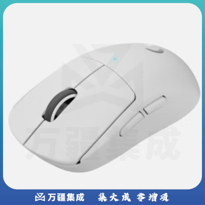 罗技（G）PRO X SUPERLIGHT GPW二代 2代 狗屁王二代 无线游戏鼠标 电竞鼠标 轻量化63g 职业选手推荐 白色