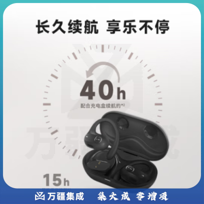 科大讯飞开放式办公耳机iFLYBUDS Air 无线蓝牙耳机骨传导升级气传导运动录音耳机长续航 适用苹果华为
