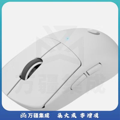 罗技（G）PRO X SUPERLIGHT GPW二代 2代 狗屁王二代 无线游戏鼠标 电竞鼠标 轻量化63g 职业选手推荐 白色