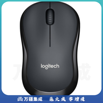 罗技(Logitech) M220 轻音鼠标 无线鼠标 办公鼠标 对称鼠标 带无线微型接收器