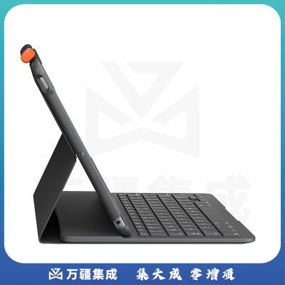 罗技（Logitech）ik1055BK 平板电脑键盘保护套 适用于iPad（第五六七八九代）