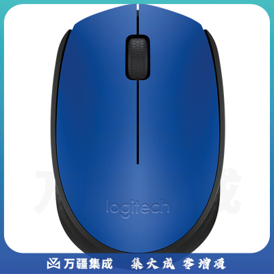 罗技 M170 无线鼠标(蓝色)