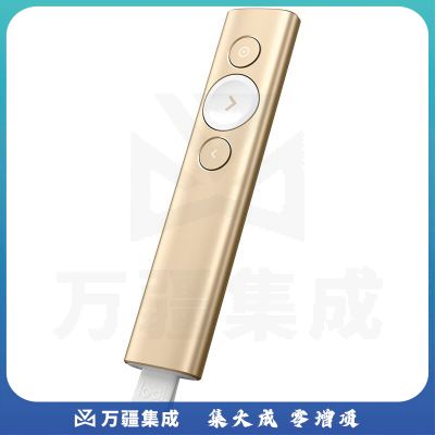 罗技 Spotlight 无线演示器_金色