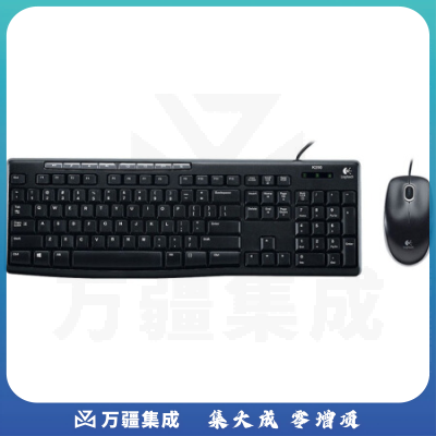 罗技（Logitech）MK200 多媒体套装 键鼠套装