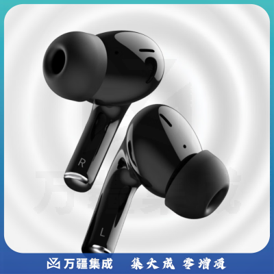 科大讯飞真无线蓝牙耳机 主动降噪入耳式耳机 HIFI音乐点歌耳机 苹果华为小米手机通用 黑色