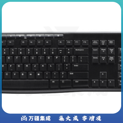 罗技 K270 键盘 无线键盘 办公键盘 优联 笔记本键盘 全尺寸 黑色