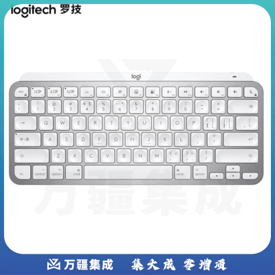 罗技(Logitech)MX Keys Mini时尚键盘手袋套装 无线蓝牙办公超薄迷你键盘 智能背光 蓝牙键盘 Mac版