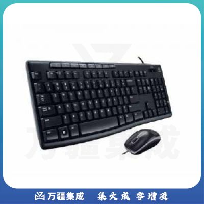 罗技（Logitech）MK200 多媒体套装 鼠标键盘套装