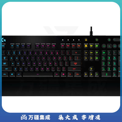 罗技（Logitech） G213 RGB 有线机械键盘 全尺寸键盘