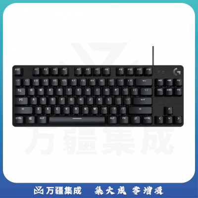 罗技 无数字 G412 TKL SE机械键盘 有线键盘