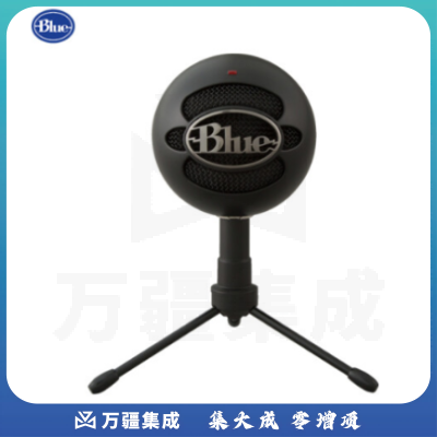 罗技（logitech） Blue Snowball-iCE雪球 电脑游戏麦克风电竞麦克风电容麦 黑色