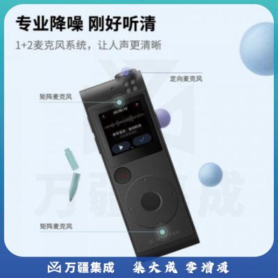 科大讯飞（iFLYTEK） SR101 智能录音笔 录音免费转写 中英文实时互转 触摸屏融合按键操作 专业降噪 8G+云储存 星空灰  jcyd-20201108606