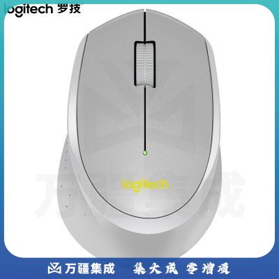 罗技M330 无线静音鼠标(灰色)