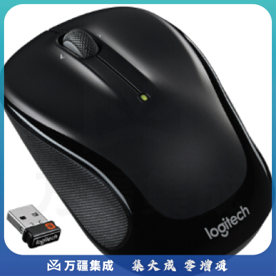罗技（Logitech）M325 无线光学鼠标 黑色