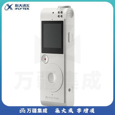 科大讯飞智能录音笔 SR101 录音免费转写 中英文实时互转 触摸屏融合按键操作 专业降噪 8G 云储存 象牙白